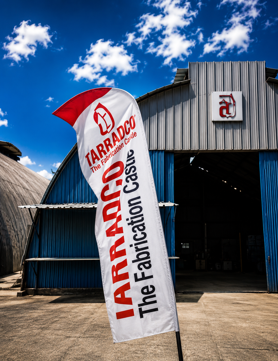 TARRADCO Training Centre — Entrance to the TARRADCO training and fabrication workshop