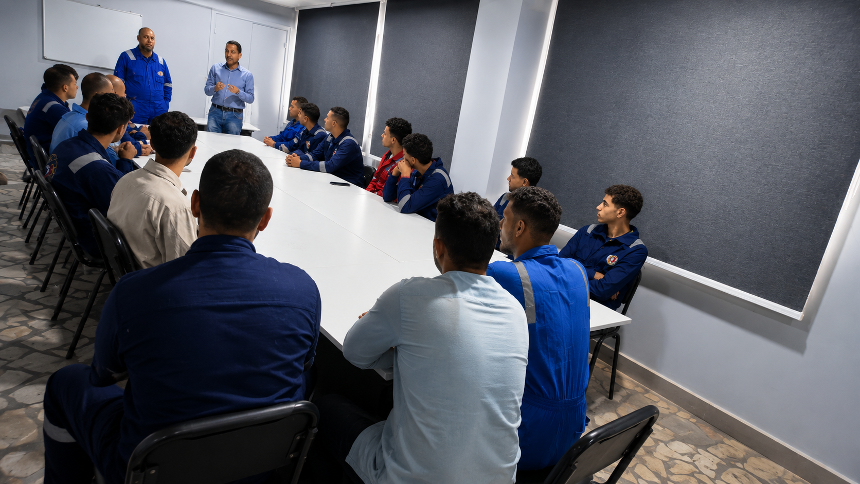 TARRADCO Training Centre — Lecture hall during a technical session