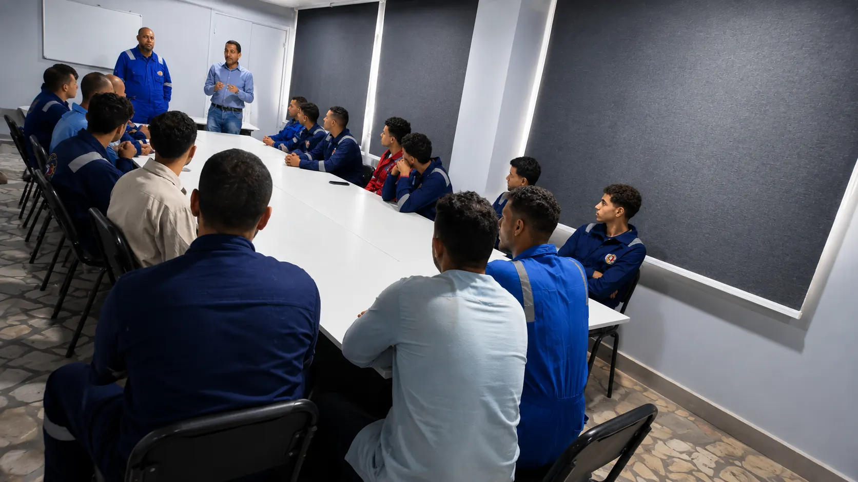 TARRADCO Training Centre — Lecture hall during a technical session